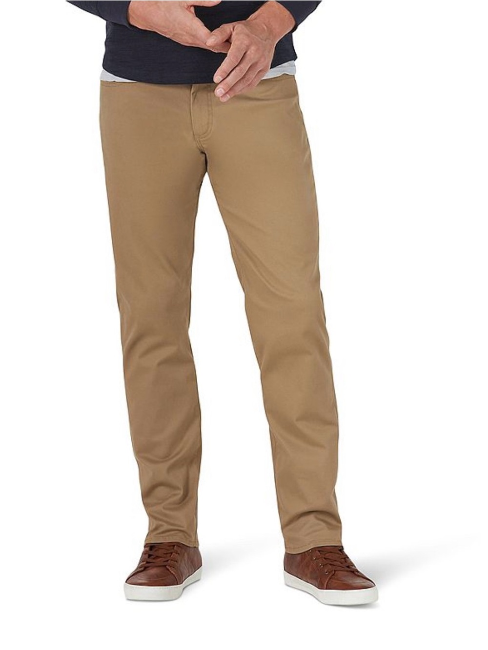 Men's Lee® Extreme Motion MVP Straight Taper Jeans 32X32 Oscar Khaki